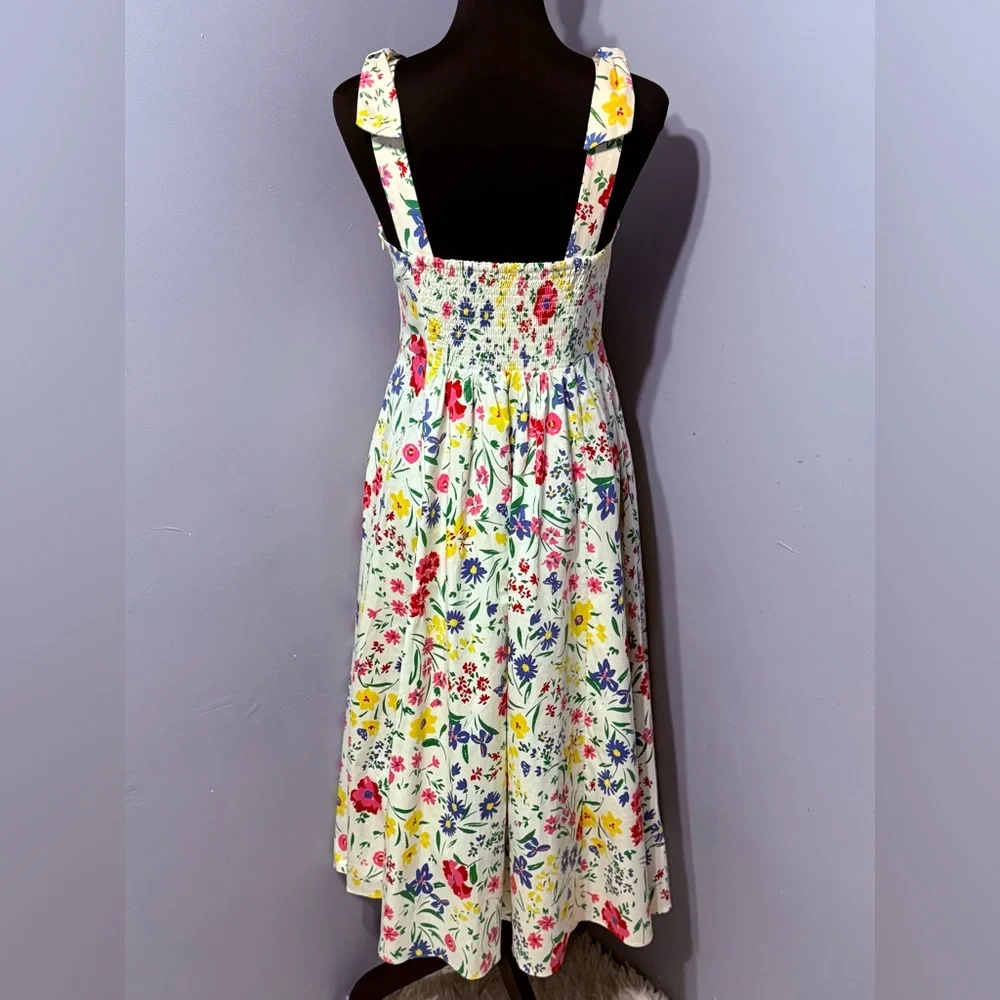 Kate Spade‎ Garden Bouquet Fit-and-flare Dress White / Multicolor Women’s Size 6 - Picture 6 of 14